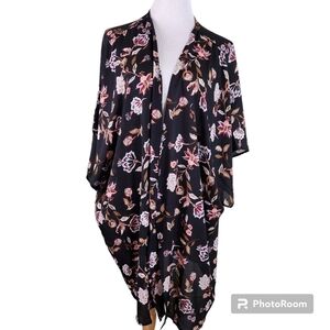 Maurice's Plus Size Lightweight Floral Kimono